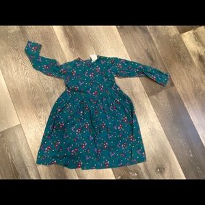 Hanna Anderson dress size 100 3T floral